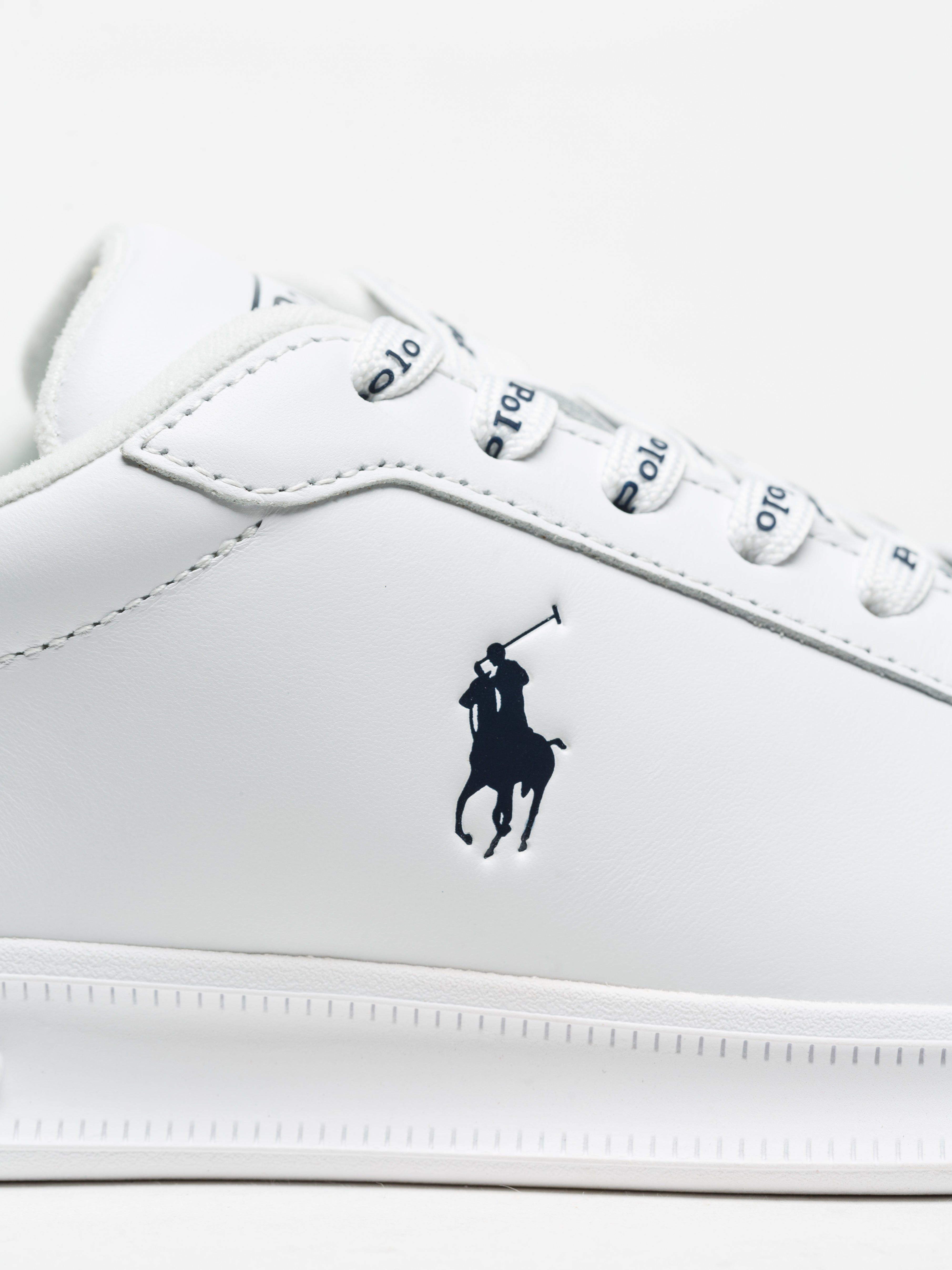 Ralph Lauren Heritage Court II Leather Sneakers