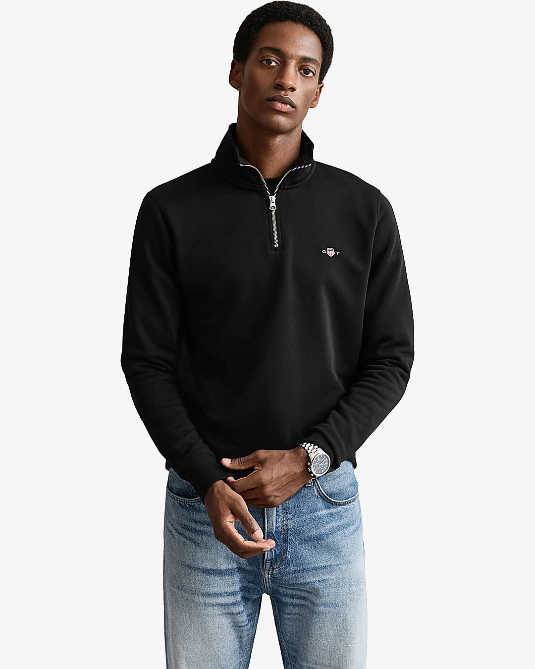 Sweatshirt Gant Quarter Zip Shield