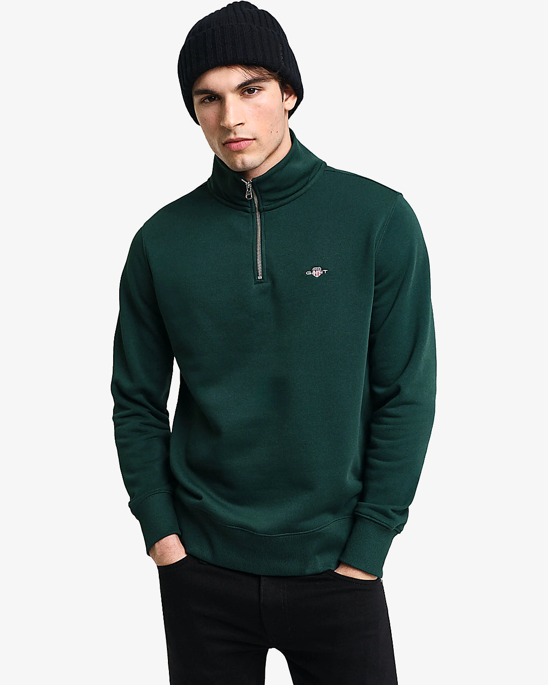 Sweatshirt Gant Quarter Zip Shield