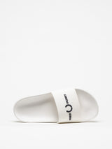 Chinelos Fred Perry Branded Slides