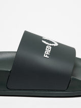 Chinelos Fred Perry Branded Slides
