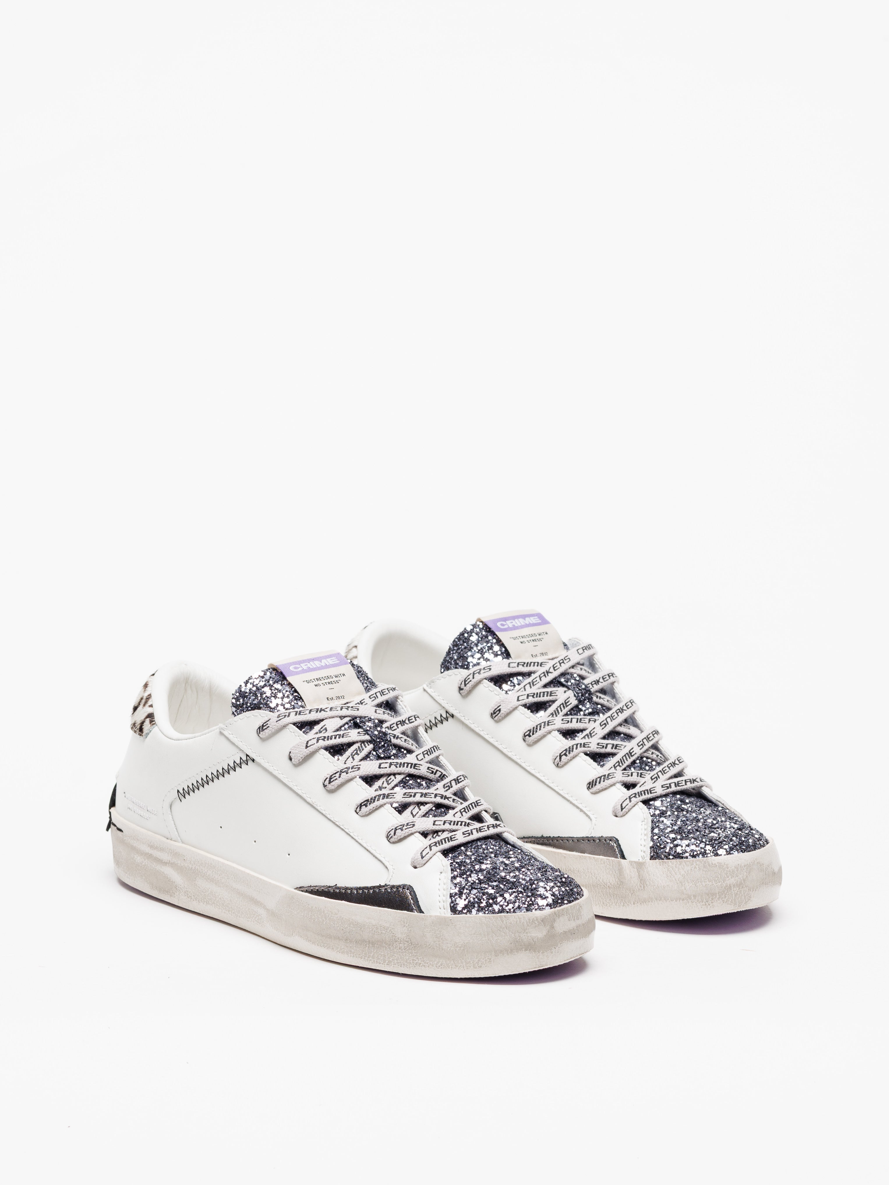 Sapatilhas Crime London Distressed