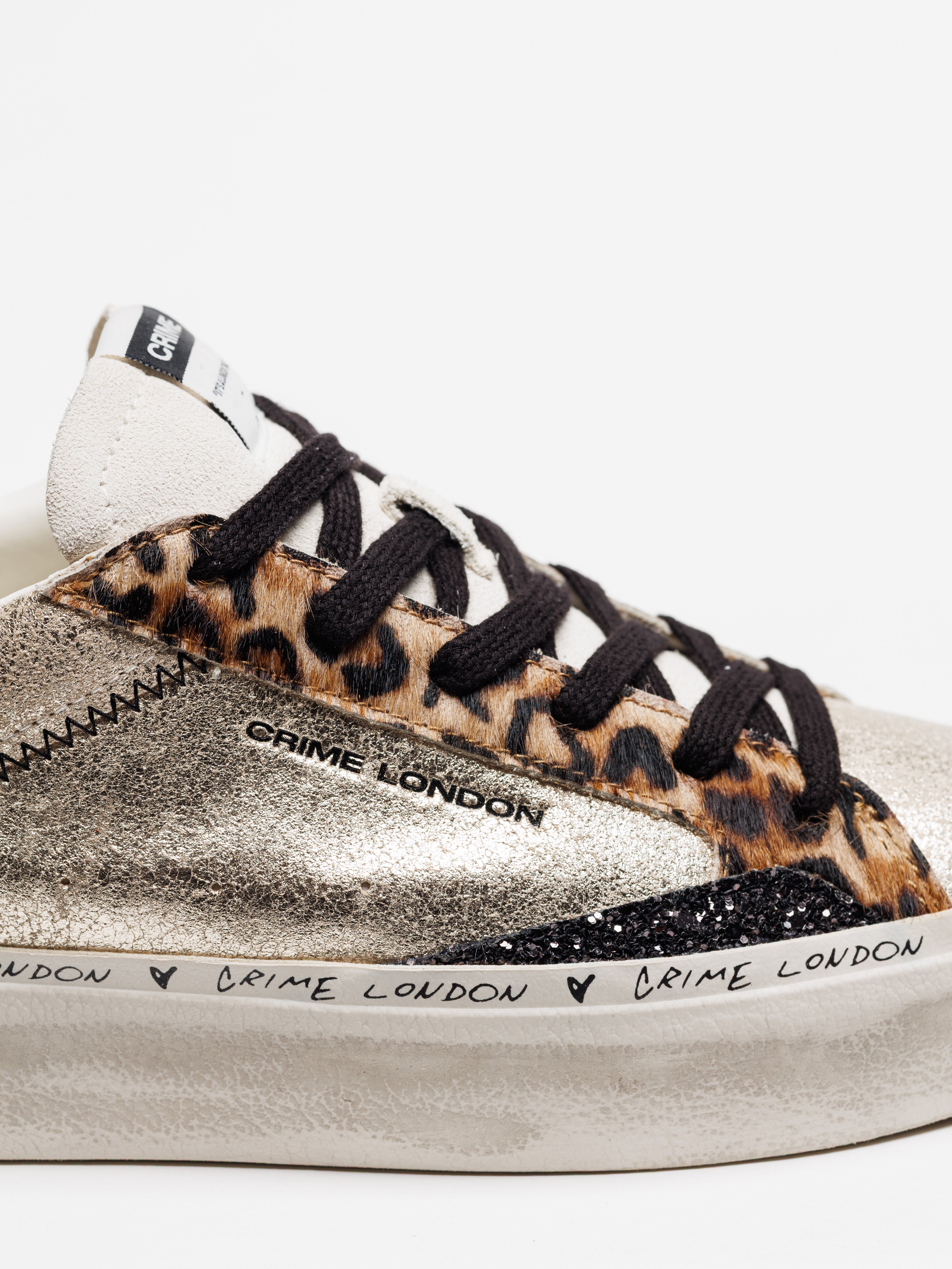 Sapatilhas Crime London Distressed Platform