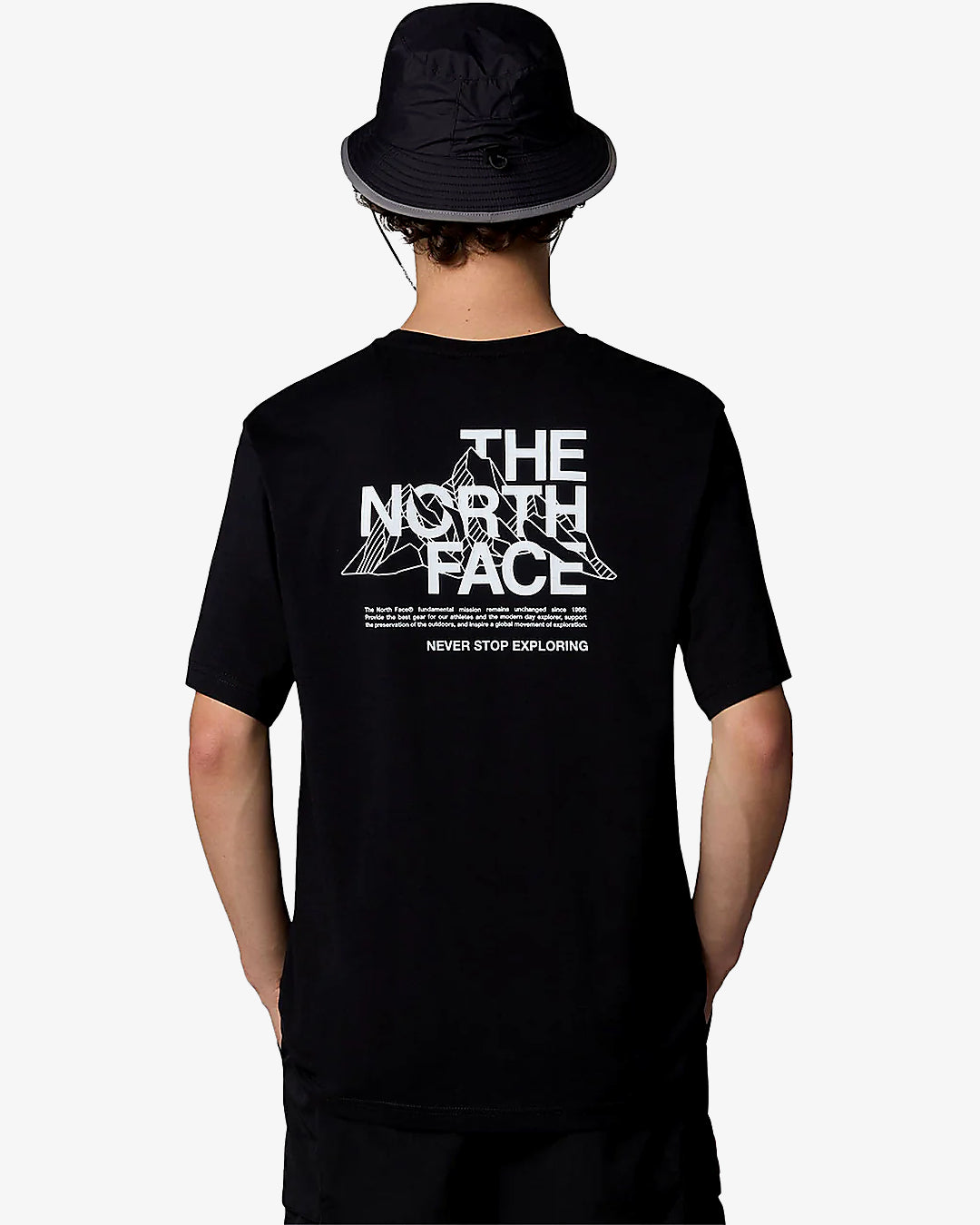 T-shirt North Face Mountain Sketch