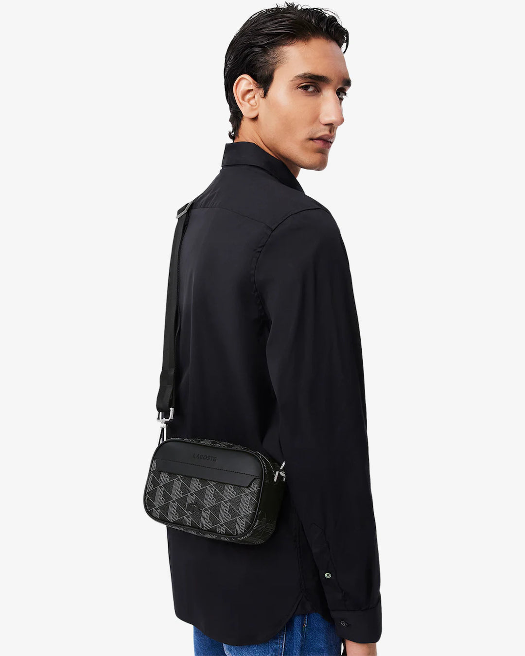 Bolsa Lacoste Mini Logo Print