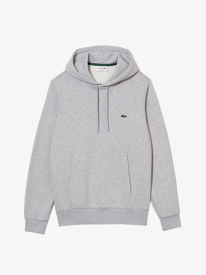 Sudadera con capucha de algodón orgánico Lacoste