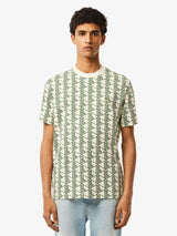 Camiseta con monograma de Lacoste