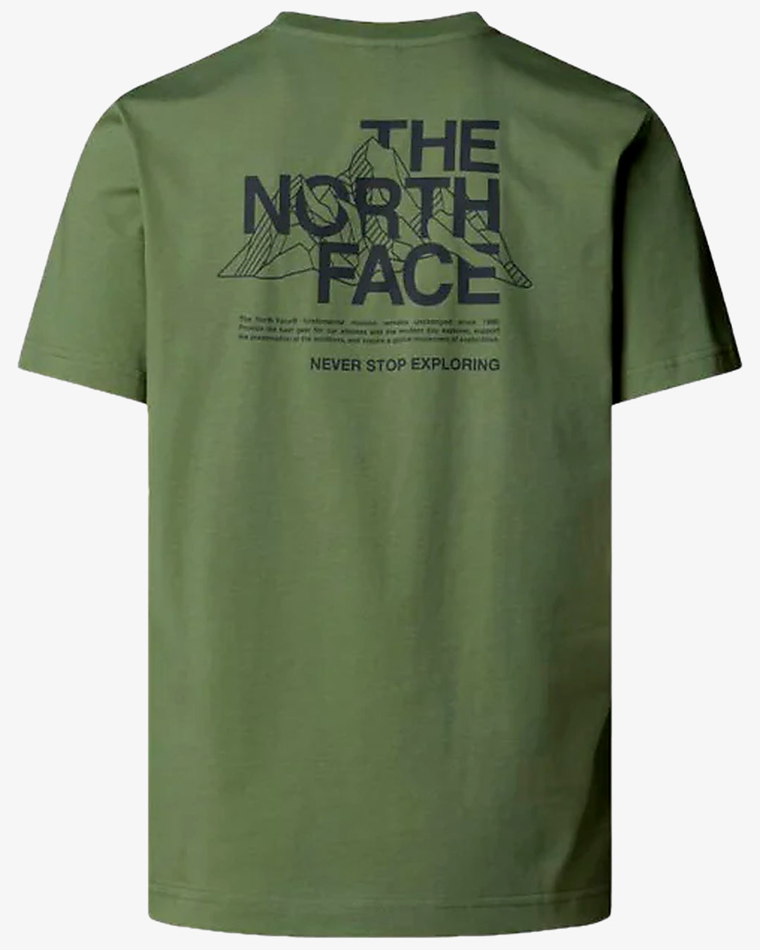 T-shirt North Face Mountain Sketch