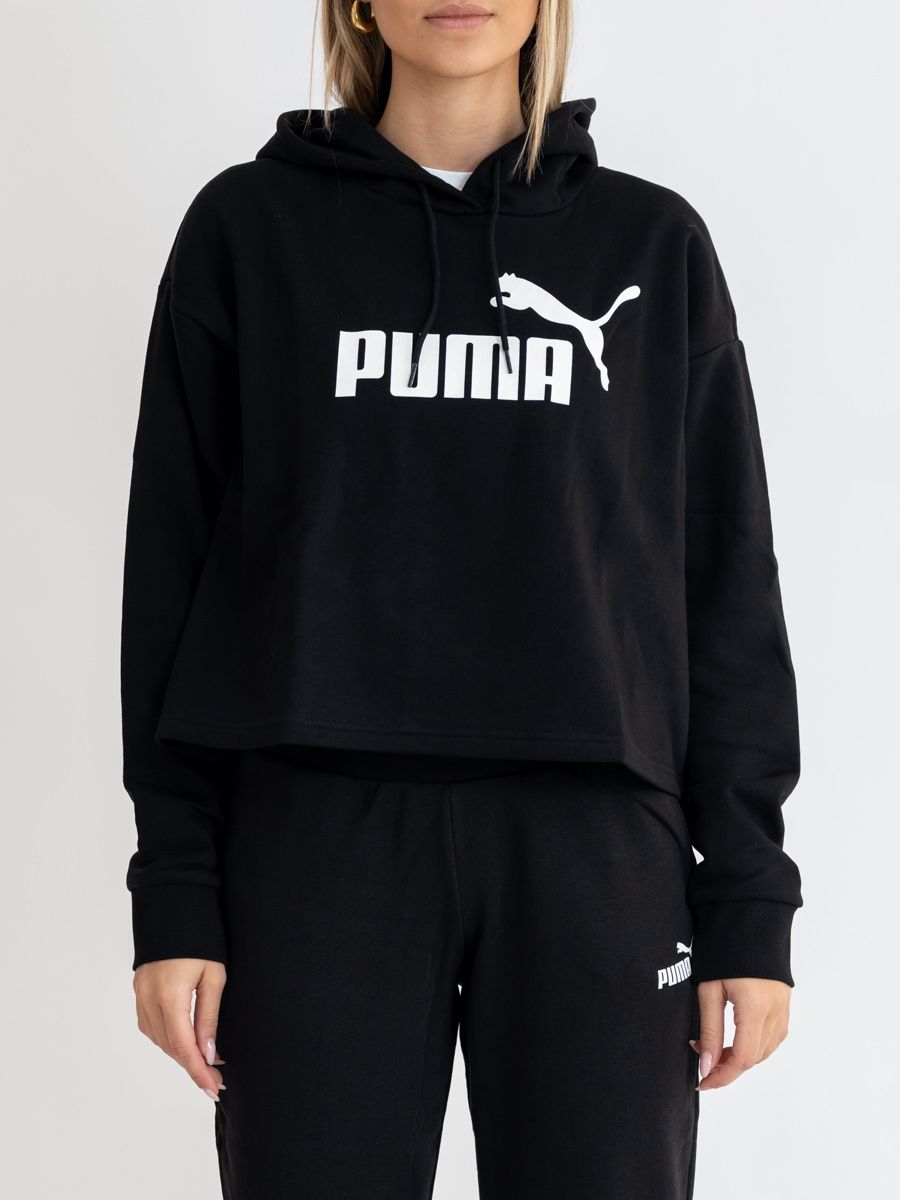 Hoodie Puma Cropped Logo