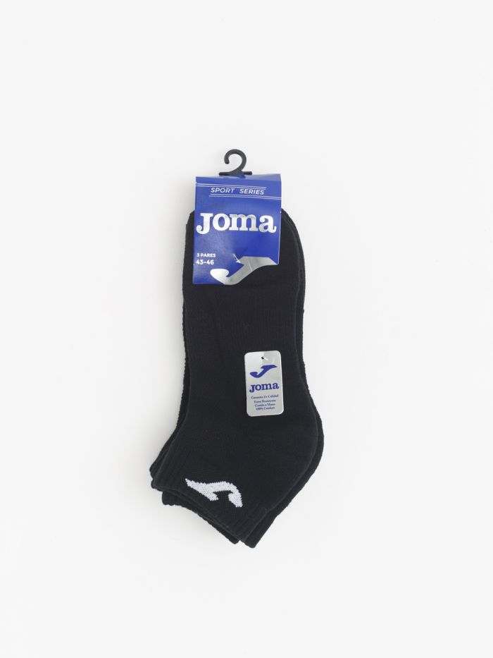 Pack-3 calcetines tobilleros básicos de hombre de la firma JOMA